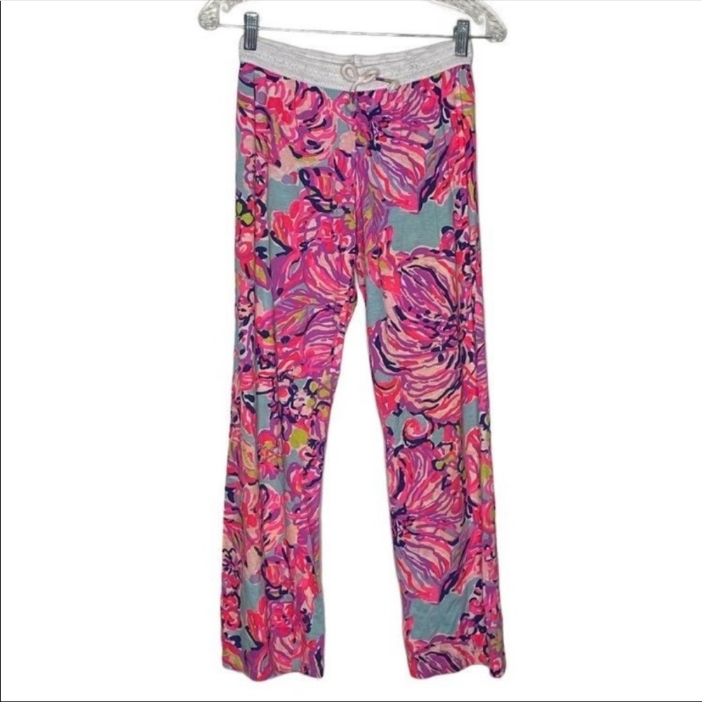Lilly Pulitzer Pajama Pant Elastic Waist Lounge